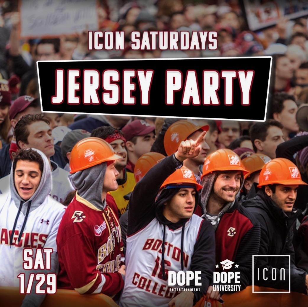 Jersey Party | CELEBRATING JASON BIRTHDAY @ Icon Nightclub