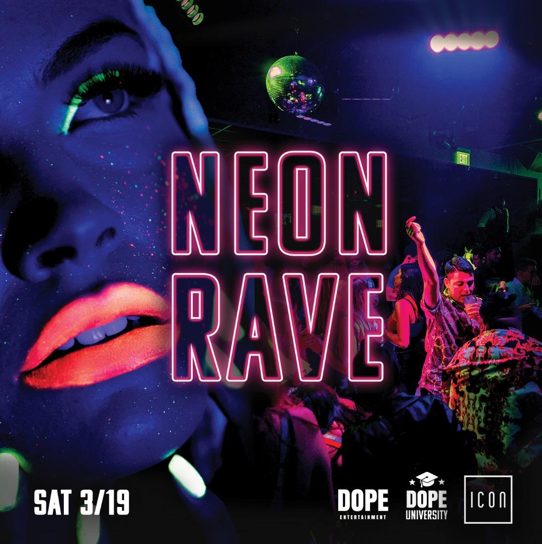 NEON RAVE PARTY @ ICON